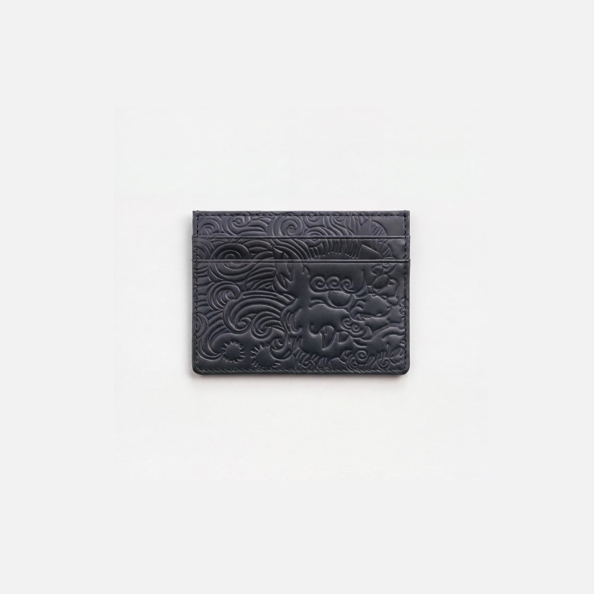 Baroque Cardholder in black, studio packshot